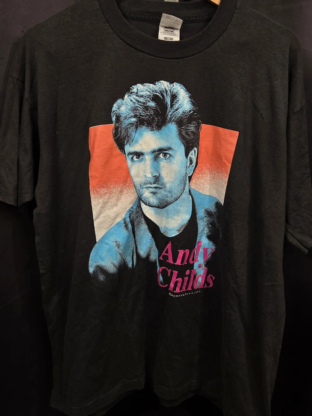 Rare Vintage 1993 Andy Childs Single Stitch Concert Shirt * Mens Xl